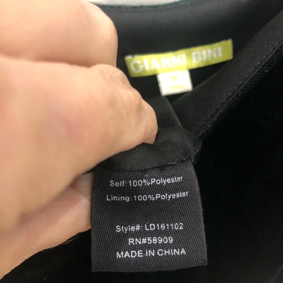 GB Velvet Green Slip Dress with front slit Sz M - Picture 5 of 5